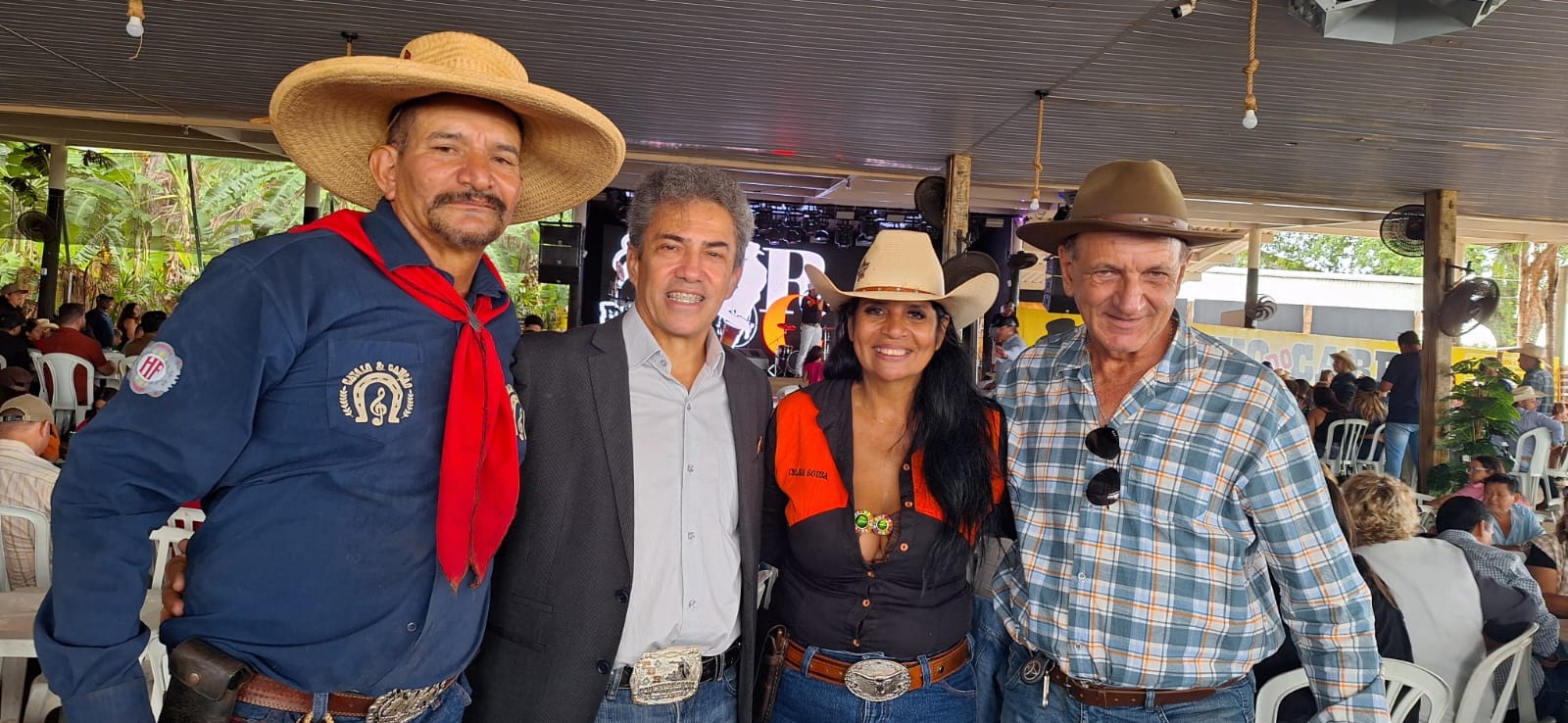 Early Morning Cavalcade with Concerts at Rio Preto-SP Town.